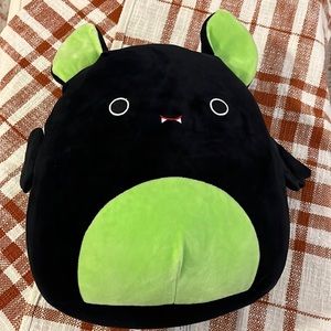 Bart the Bat Halloween/Fall Squishmallow (Green and Black)